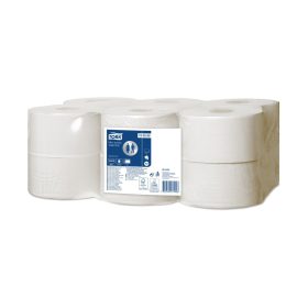   Tork Advanced mini jumbo ipari WC papír T2 2 rétegű, fehér, 12x170m 
