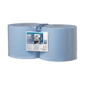 Tork ipari törlő, 2 rétegű 170 m, kék, 24x34 cm,