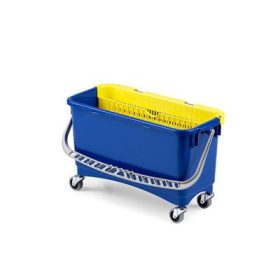 TTS ablaktisztító vödör, kinyomóráccsal 20 literes