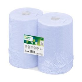 Wepa ipari törlőpapír, 3 réteg, 175 m, kék, 36,5x35 cm