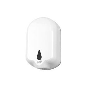   Infrás, automata kézfertőtlenítőszer adagoló, műanyag, fehér, 1,1 L, elemes