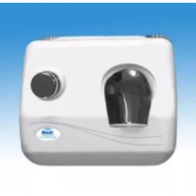   Mediclinics uszodai hajszárító, nyomógomb indítással, fehér, porszórt fémburkolattal (2225 W)