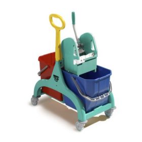 TTS Nick kétvödrös felmosókocsi, 2×15 literes