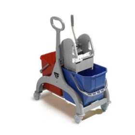 TTS Nick kétvödrös takarítókocsi, 2×25 literes