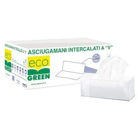   Paperdi Hajtogatott kéztörlőpapír, 2 rétegű, "V"