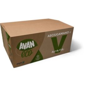   Paperdi Hajtogatott kéztörlőpapír, "V" Havanna barna, H3