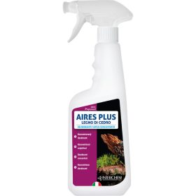   Aires PLUS Legno di Cedro cédrusfa illatú légfrissítő, felület, szőnyeg, textil illatosító, 750 ml