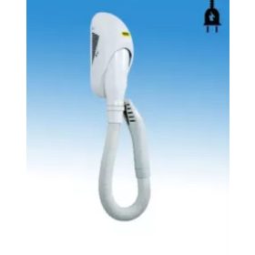   Moel, gégecsöves, fali, szállodai hajszárító, fehér színű műanyag burkolattal 700 W